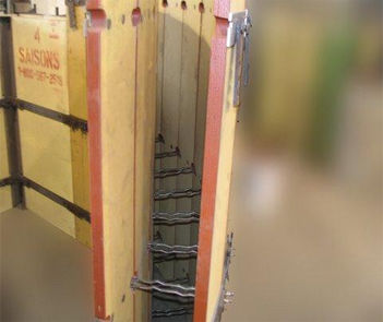 cimbra modular en permetros circulares